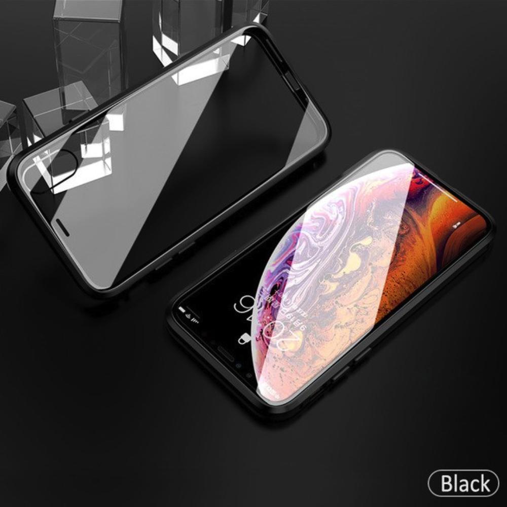 iPhone XR Electronic Auto-Fit (Front+ Back) Glass Magnetic Case casemarts