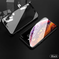 iPhone XR Electronic Auto-Fit (Front+ Back) Glass Magnetic Case casemarts