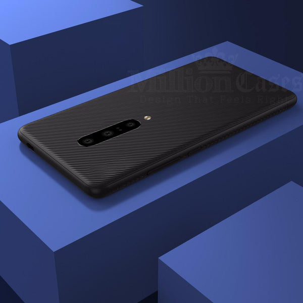 OnePlus 7 Pro Twill Design Shockproof TPU Case casemarts