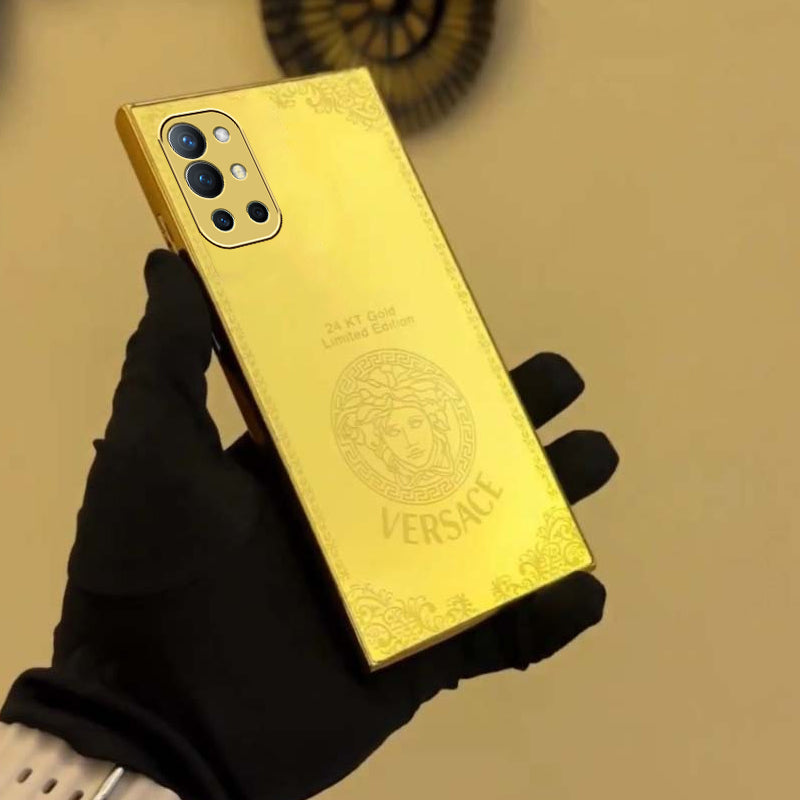 Crafted Gold Versace Luxurious Camera Protective Case - OnePlus casemarts