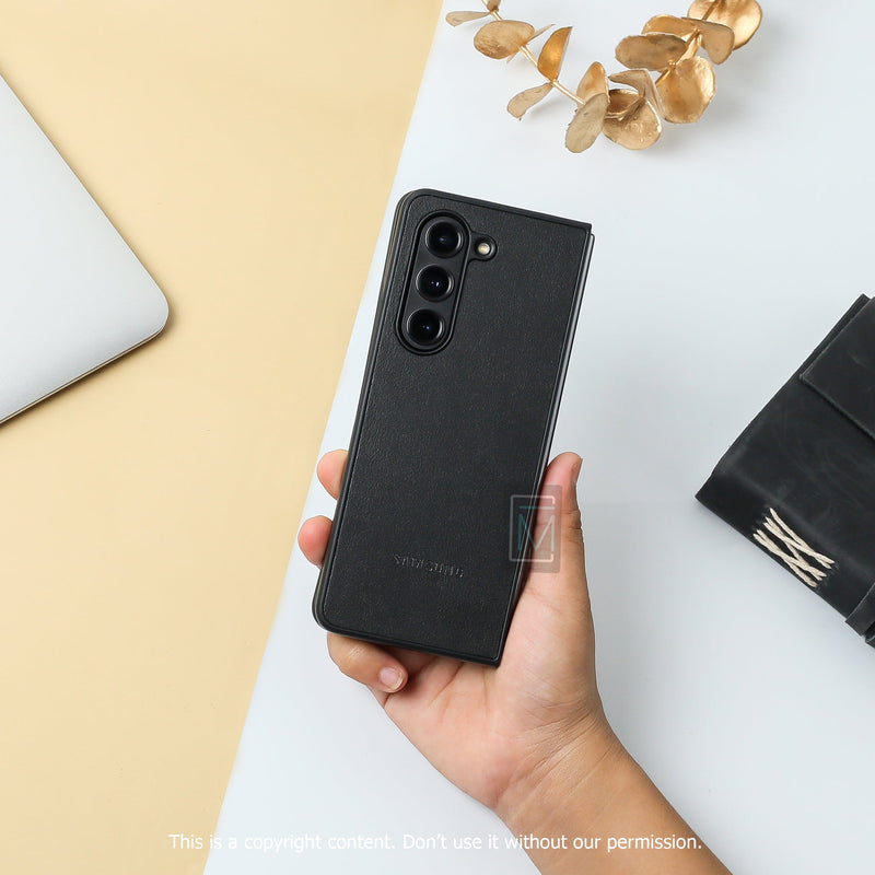 Galaxy Z Fold5 Classy Leather Hybrid Case casemarts