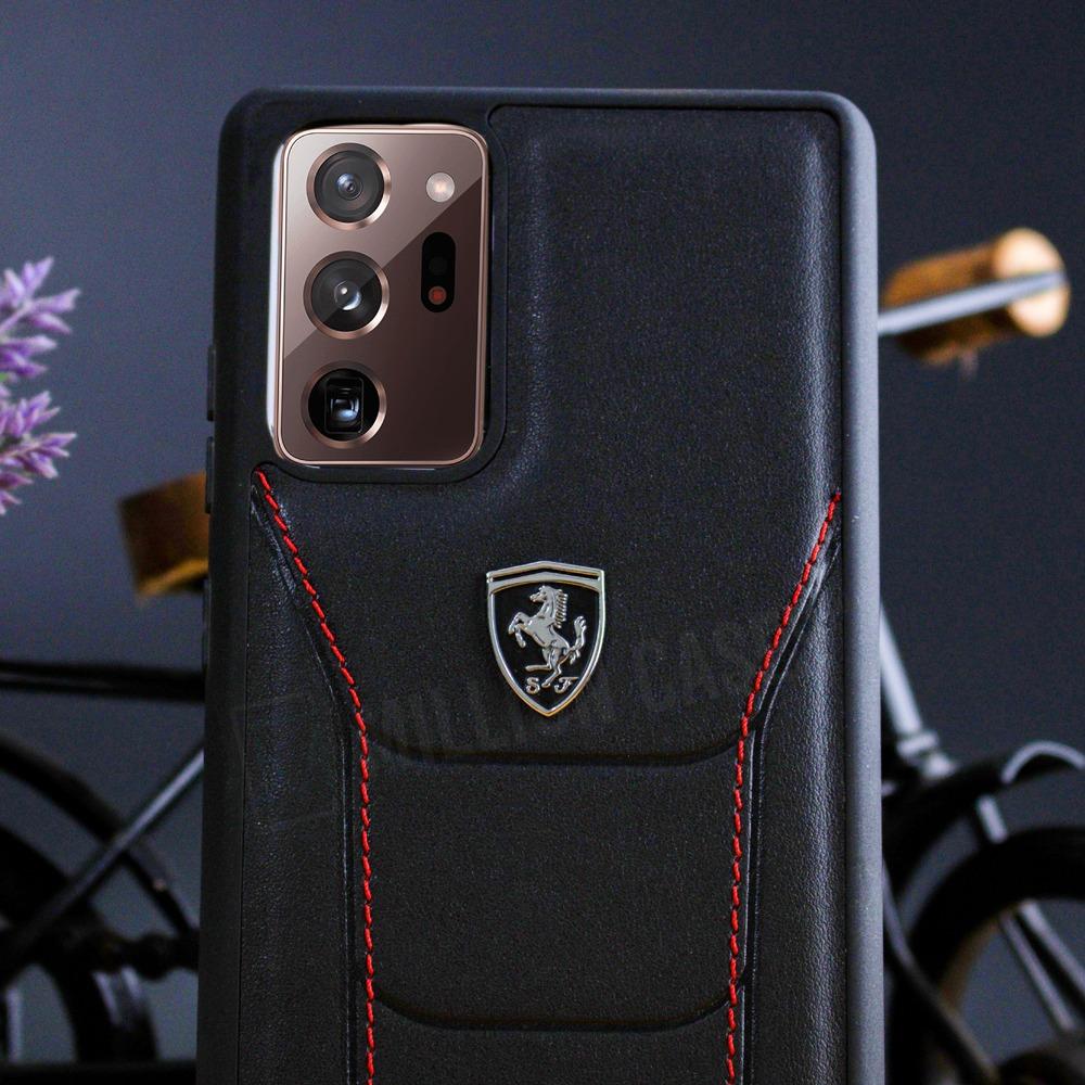 Ferrari ® Galaxy S20 Plus Genuine Leather Crafted Limited Edition Case casemarts