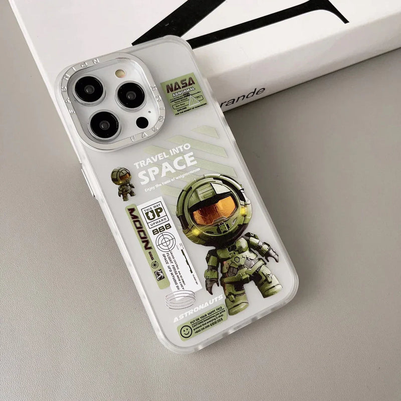 ASTRONAUT PATTERN IPHONE CASE Shopsloom