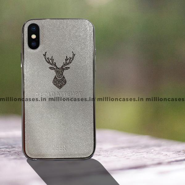 iPhone XS Max Sparkling Deer Pattern Soft Edge Case casemarts