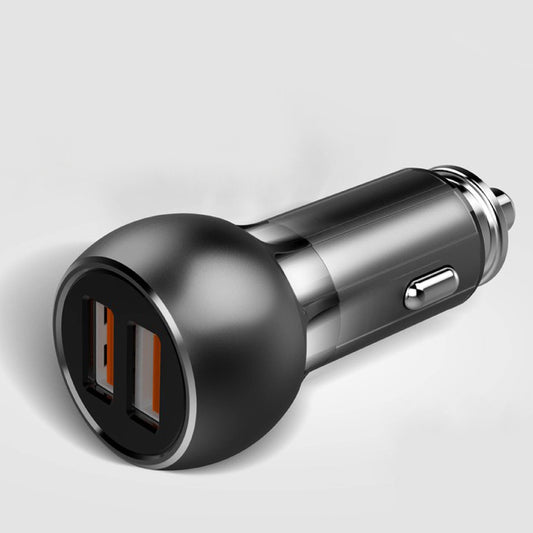 LDNIO ® Lightning Ring Dual Port Metal Car Charger casemarts