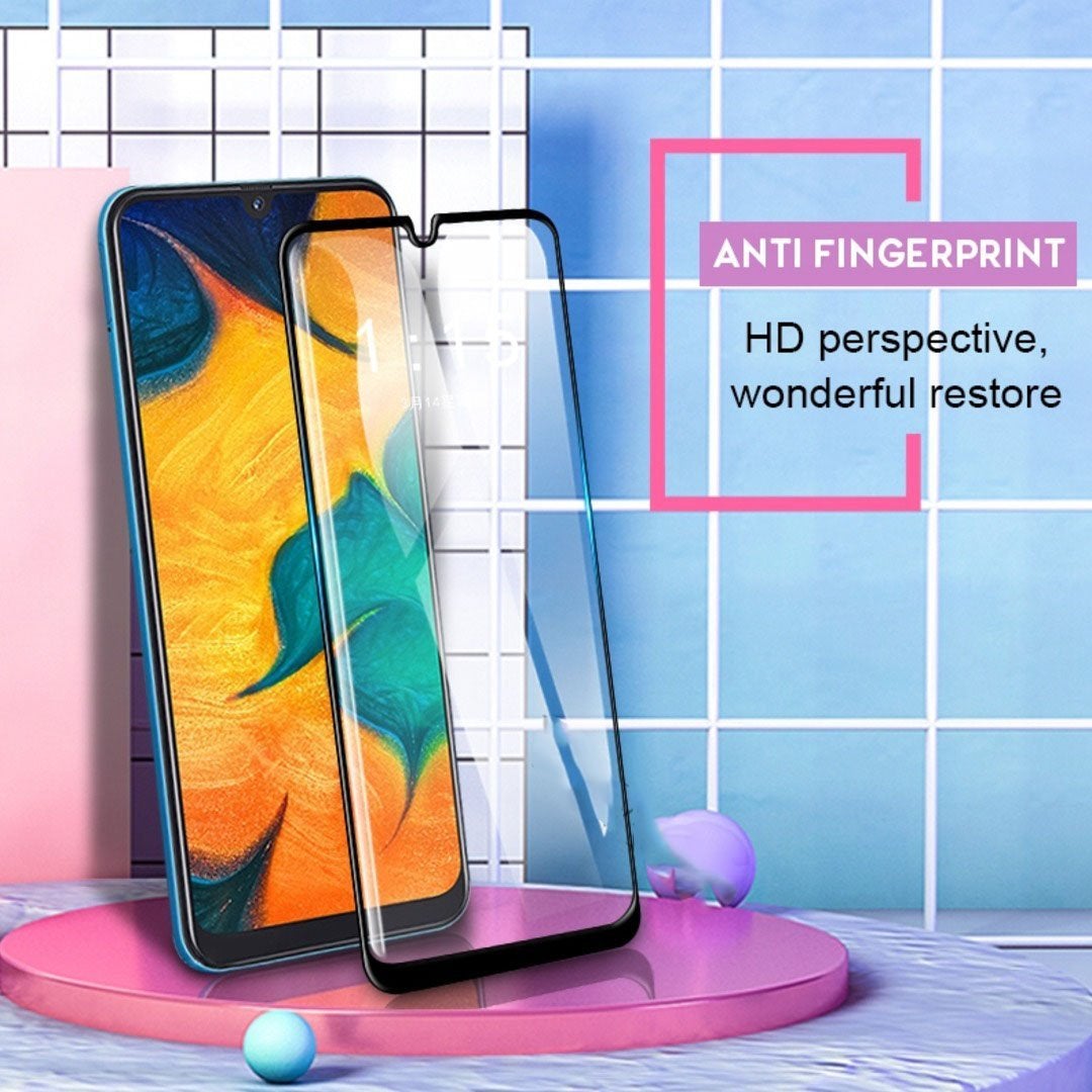 Galaxy A30s Ultra HD Full Coverage Tempered Glass casemarts