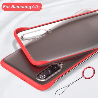 Galaxy A70s Luxury Frameless Transparent Case casemarts