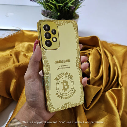 Galaxy A Series Crafted Gold Luxurious Camera Protective Case casemarts