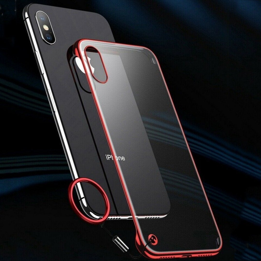 iPhone XS Luxury Frameless Transparent Case casemarts