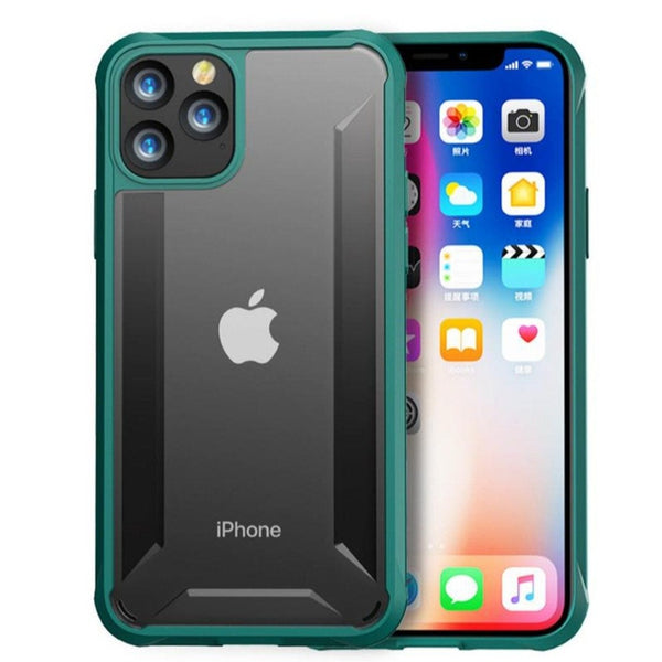 Henks ® iPhone 11 Pro Anti Shock Transparent Case casemarts