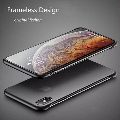 iPhone X Luxury Frameless Transparent Case casemarts