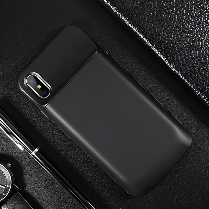 JLW ® iPhone XS Max Portable 5000 mAh Battery Shell Case casemarts