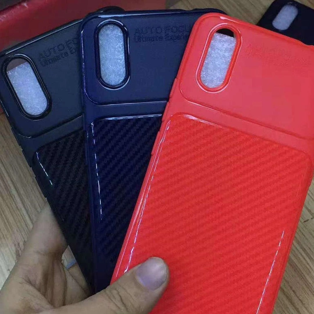 Galaxy A30s Auto Focus Carbon Fiber Case casemarts