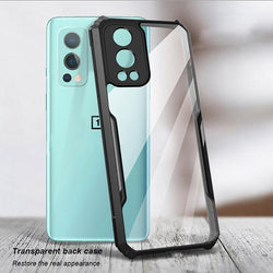 OnePlus Nord 2 Shockproof Transparent Back Eagle Case casemarts