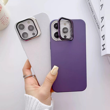 Clear Camera Protector Hidden Stand Case - iPhone casemarts