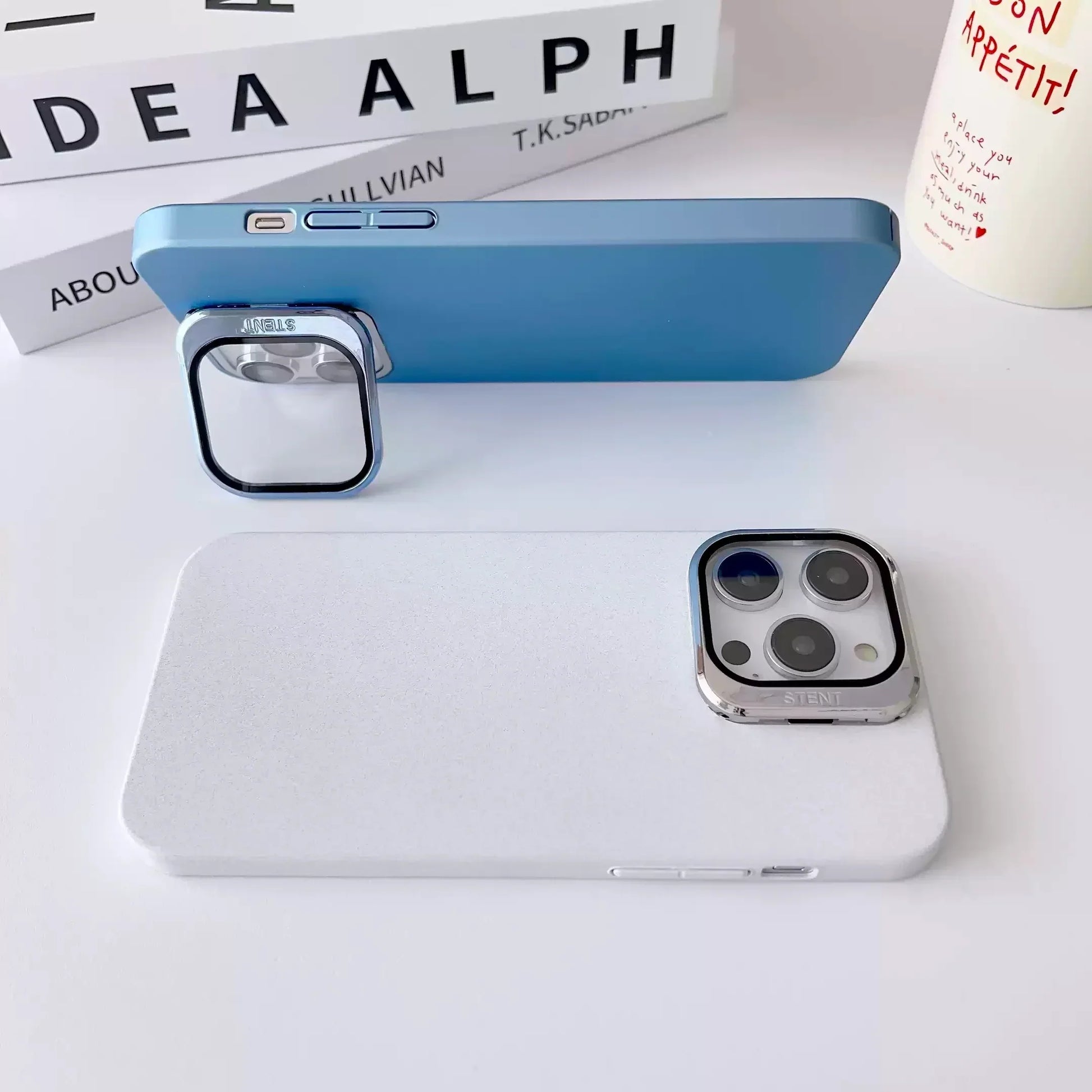 Clear Camera Protector Hidden Stand Case - iPhone casemarts