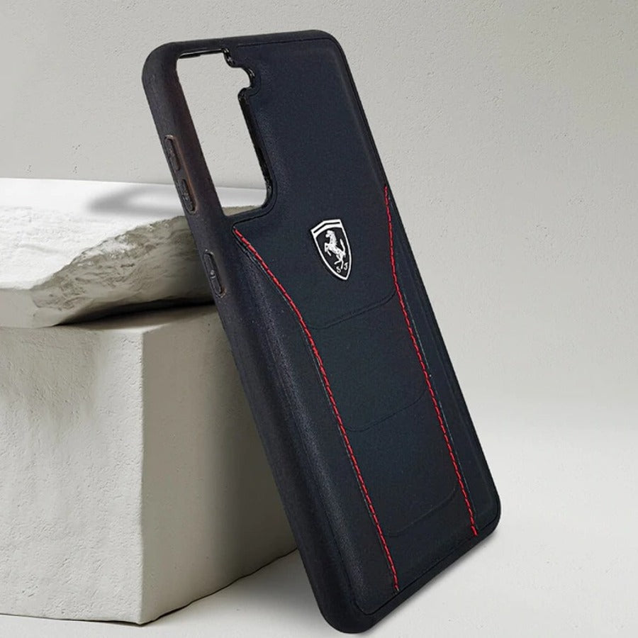 Ferrari ® Galaxy S22 Plus Genuine Leather Crafted Limited Edition Case casemarts