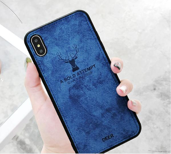 iPhone X Deer Pattern Inspirational Soft Case casemarts