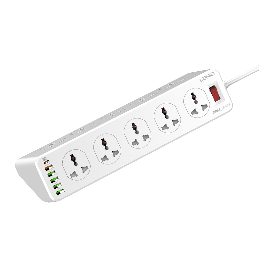 LDNIO - 10 Outlet With 6 USB Type C Power Socket casemarts