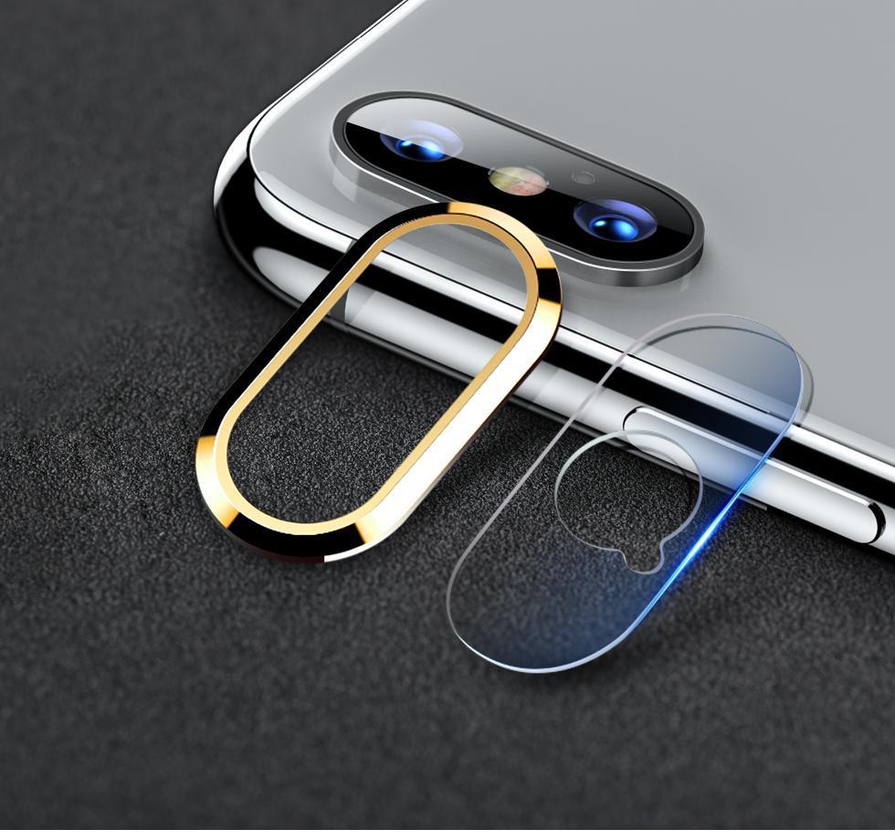 TOTU ® iPhone XS Camera Lens Glass Protector and Ring casemarts