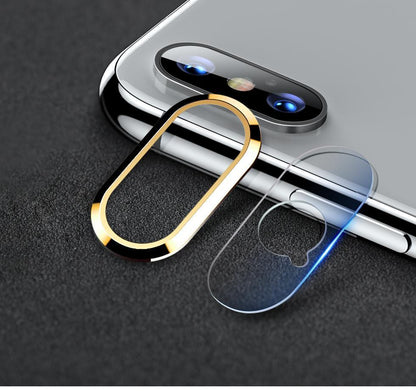 TOTU ® iPhone X Camera Lens Glass Protector and Ring casemarts