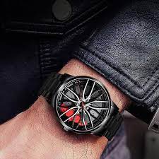 Stereoscopic AMG Car Wheel Premium Watch Shopsloom