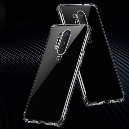 OnePlus Series (2 in 1 Combo) Anti-Knock TPU Transparent Cover + Camera Lens Protector casemarts