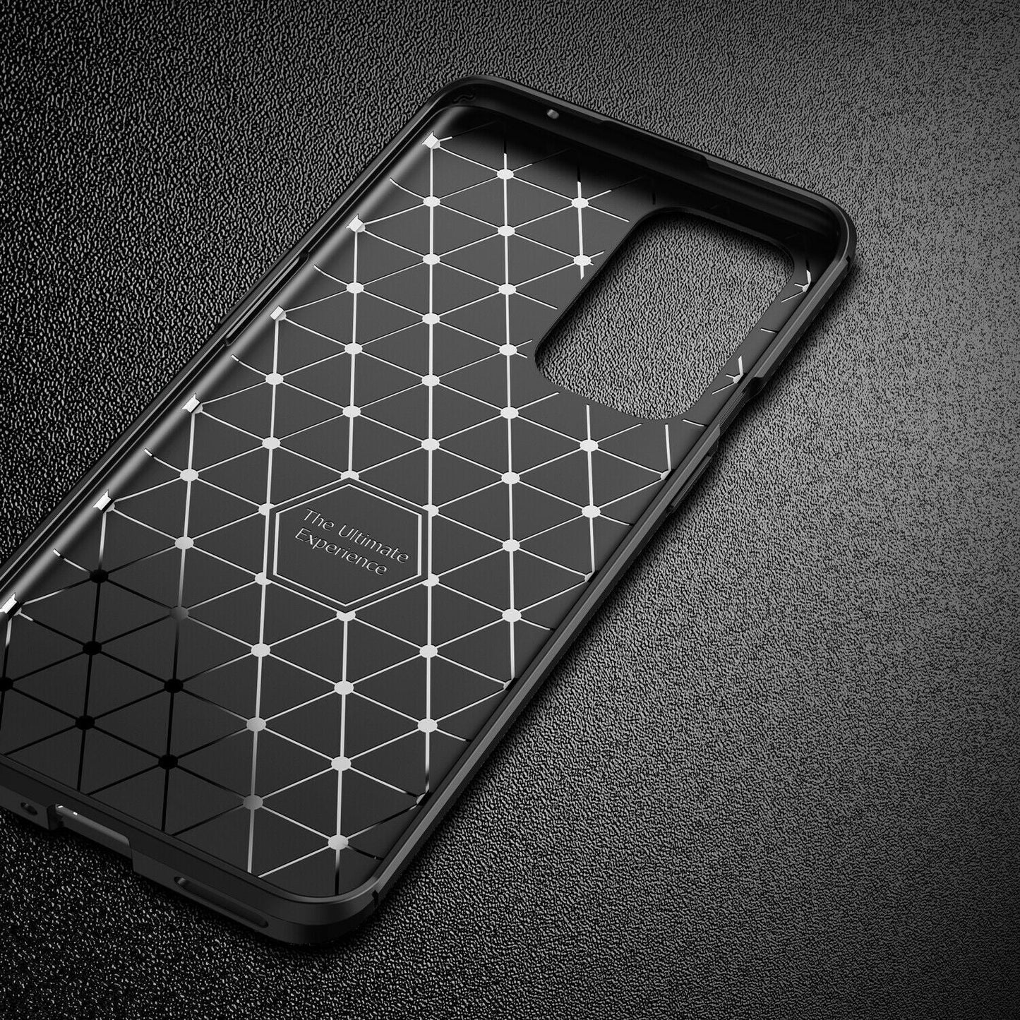 OnePlus Series Frosted Carbon Fiber Shockproof Soft Case casemarts