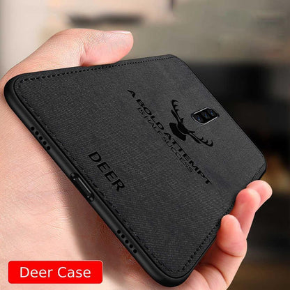 OnePlus 7T Pro (2 in 1 Combo) Deer Case+ Earphones casemarts