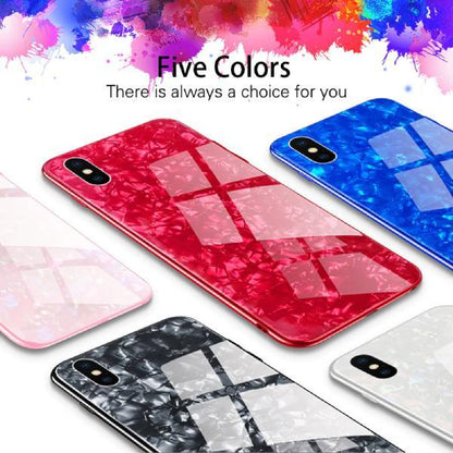 iPhone X Dream Shell Series Textured Marble Case casemarts