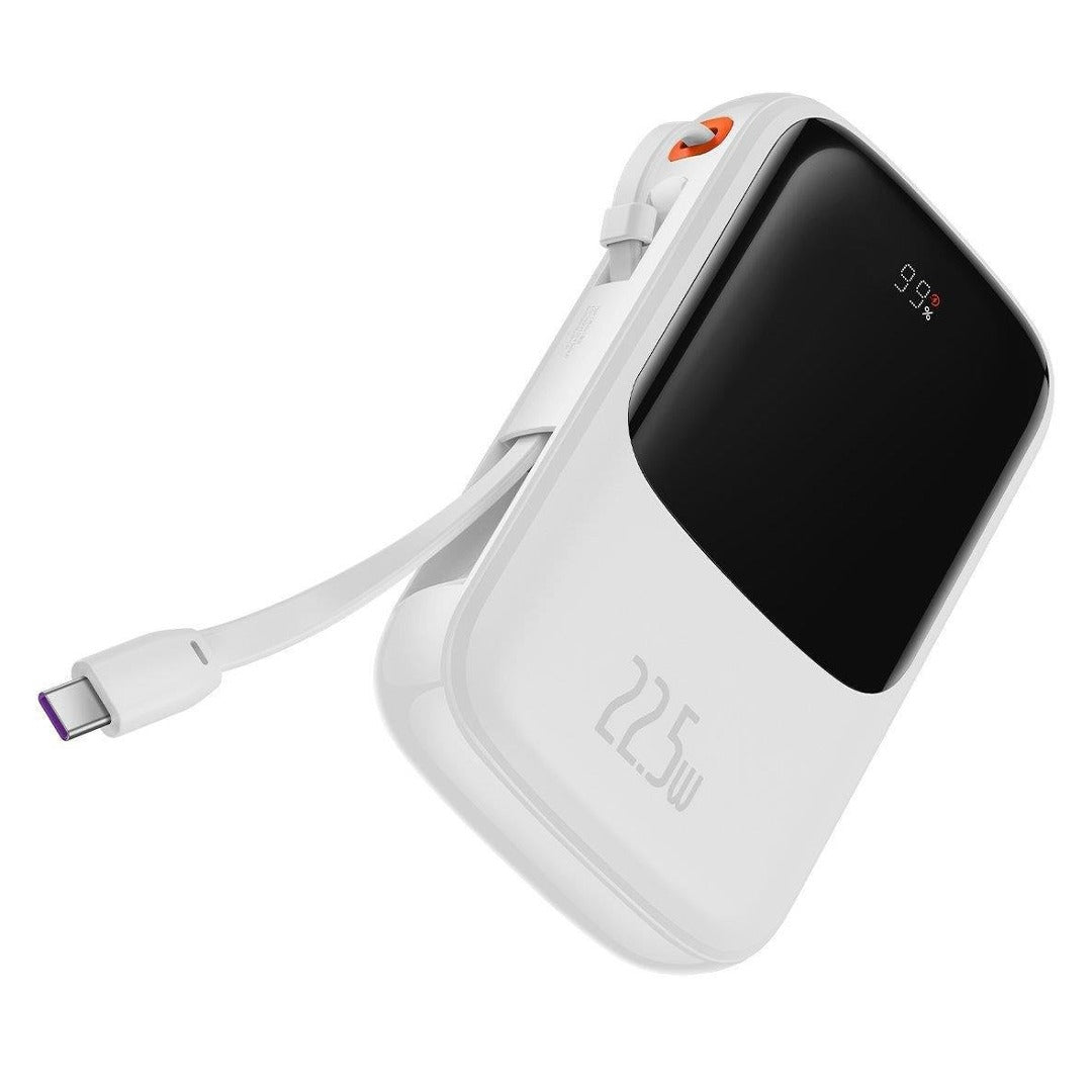 Qpow™ 10000mAh Power Bank with Type-C Cable casemarts