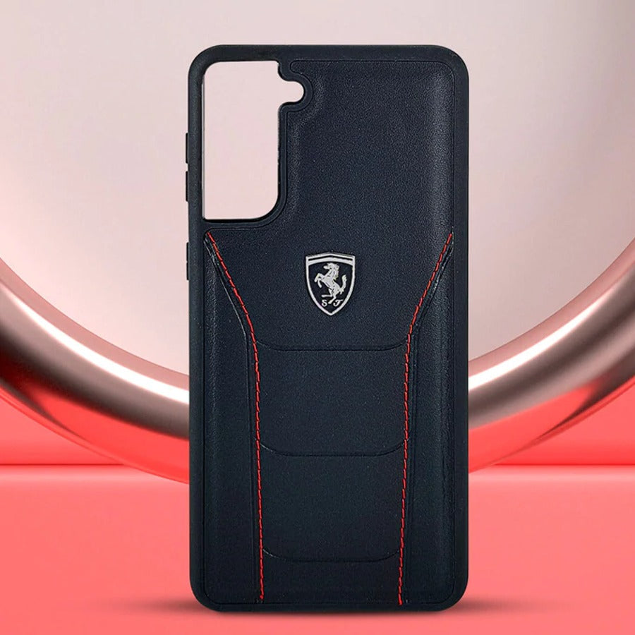 Ferrari ® Galaxy S22 Plus Genuine Leather Crafted Limited Edition Case casemarts