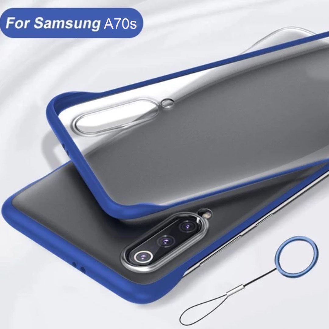 Galaxy A70s Luxury Frameless Transparent Case casemarts