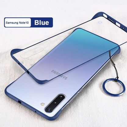 Galaxy Note 10  Luxury Frameless Transparent Case casemarts