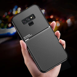 Galaxy Note 9 Carbon Fiber Twill Pattern Soft TPU Case casemarts