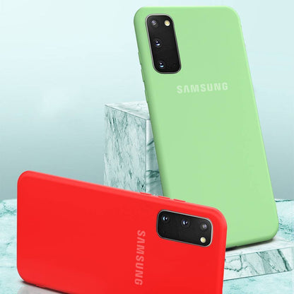 Galaxy S20 Liquid Silicone Logo Case casemarts