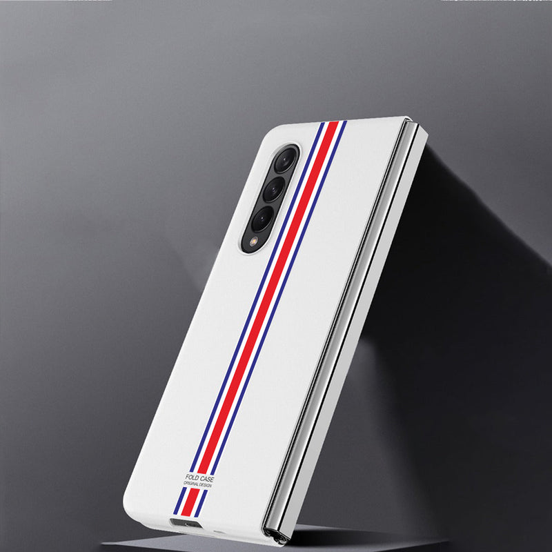 Galaxy Z Fold4 Ultra Thin Hybrid Striped Matte Shell Case casemarts