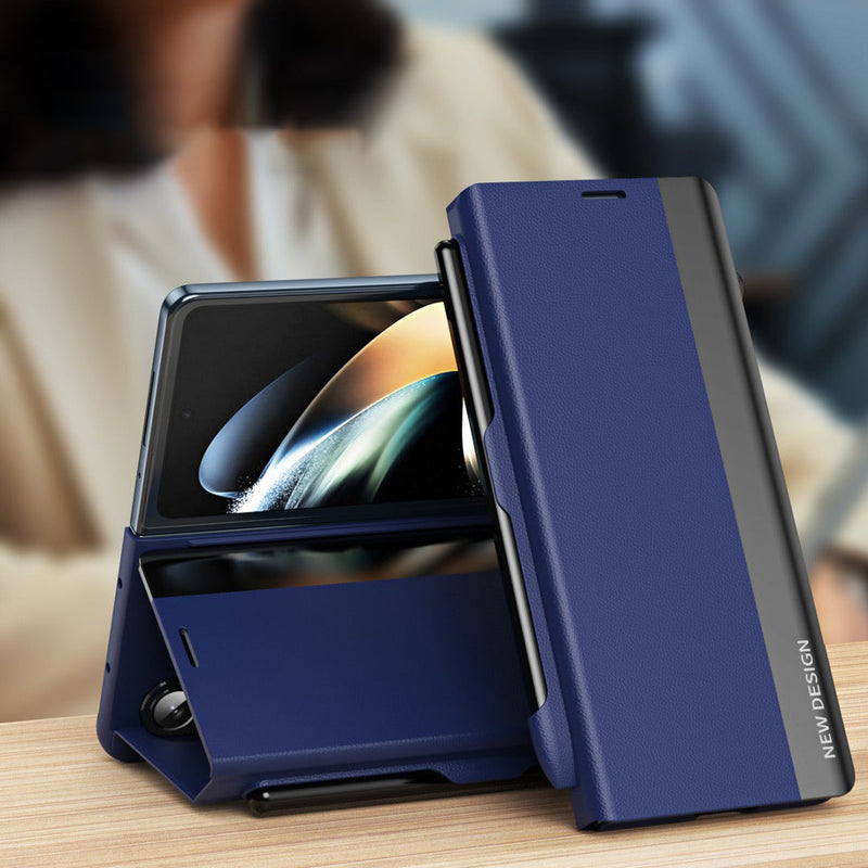 Galaxy Z Fold3 Half Flip Case With Pen Holder casemarts