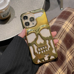 iPhone 12 Pro Max Hollow Skull Design Case casemarts