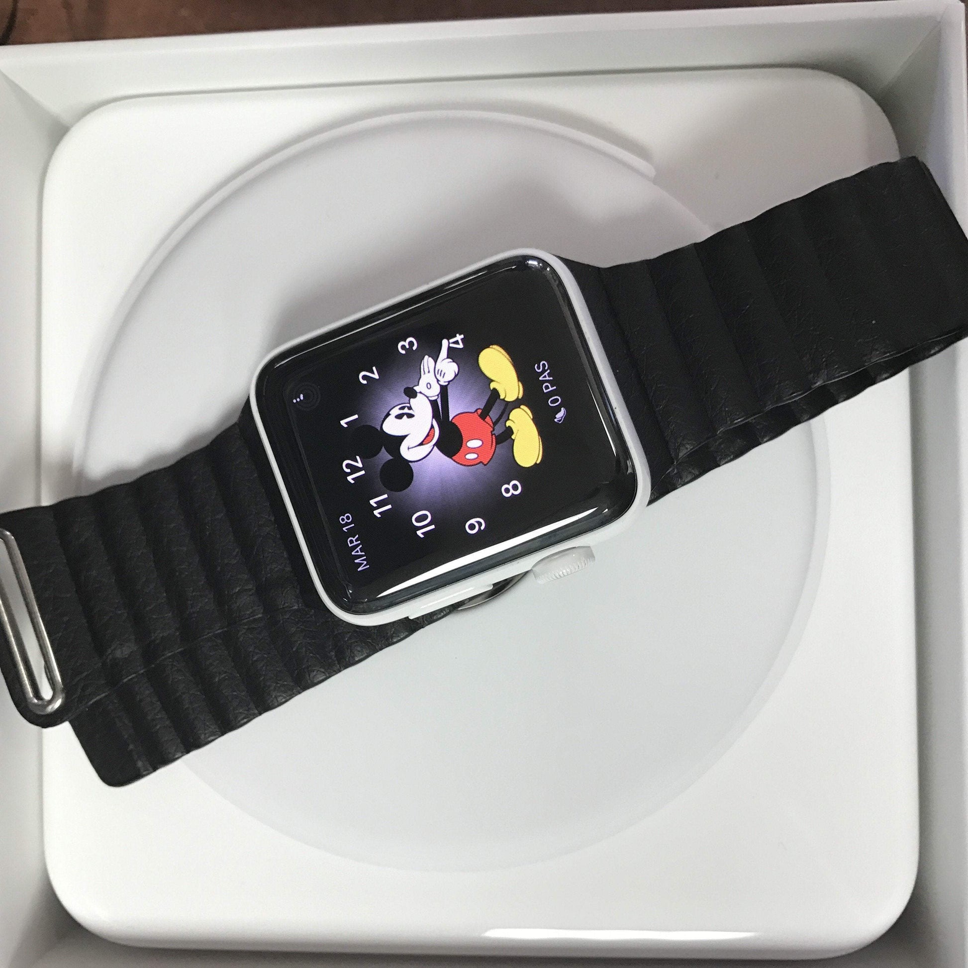 Coteetci ® Leather Loop Strap for Apple Watch [42/44/45MM] casemarts