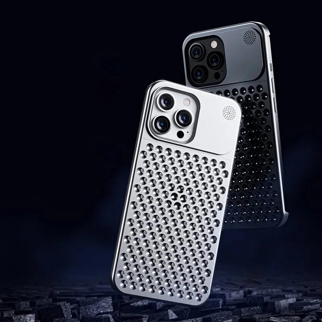 Aero Mesh ® iPhone 15 Series Metallic Hybrid Case - iPhone casemarts