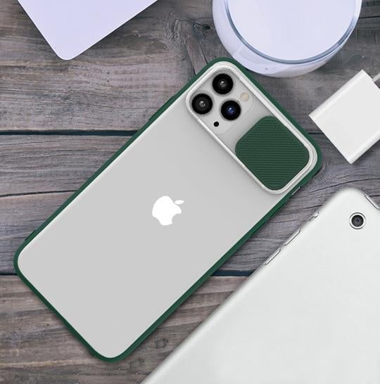 iPhone 11 Camera Lens Slide Protection Matte Case casemarts