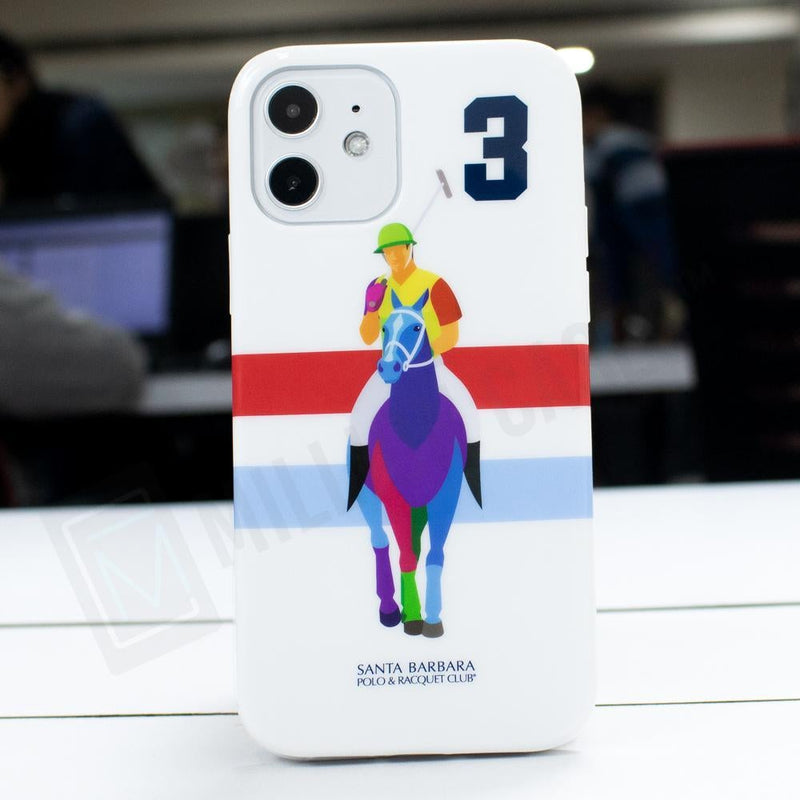 iPhone 12 Mini Santa Barbara Polo Racquet Jockey Series Case casemarts