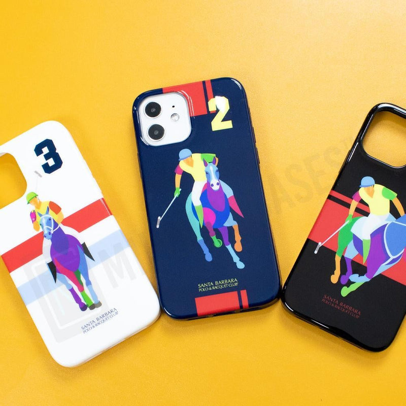 iPhone 12 Mini Santa Barbara Polo Racquet Jockey Series Case casemarts