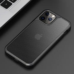 iPhone 12 Mini Opaque Matte Carbon Fiber TPU Armor Case casemarts