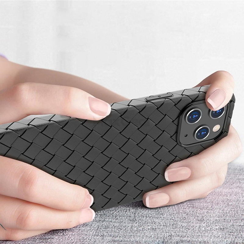 iPhone 12 Series Ultra-thin Grid Weaving Case casemarts