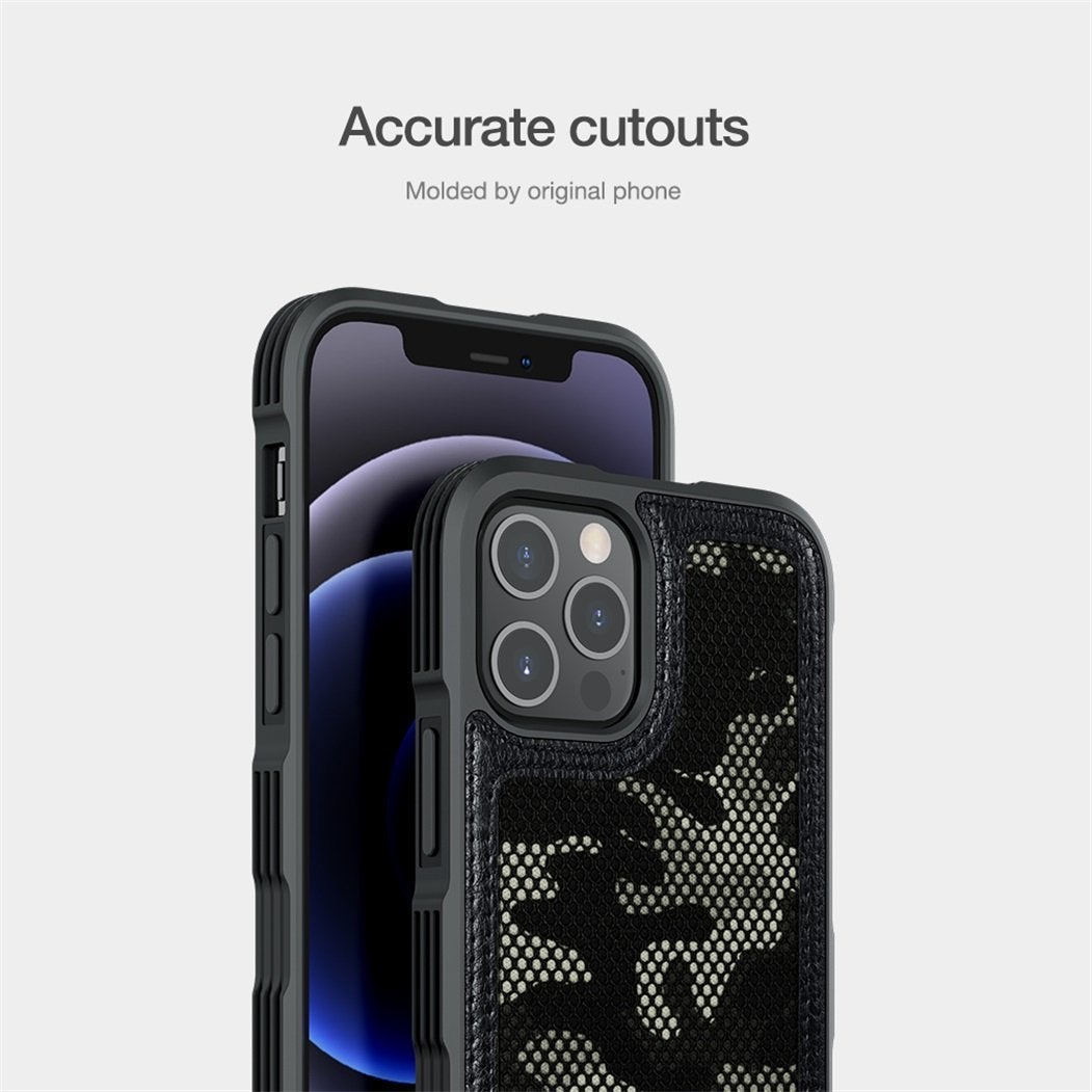 Nillkin ® iPhone 12 Pro Camouflage Pattern Cloth Case casemarts