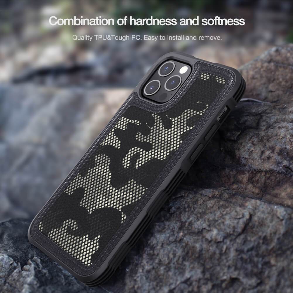 Nillkin ® iPhone 12 Pro Camouflage Pattern Cloth Case casemarts