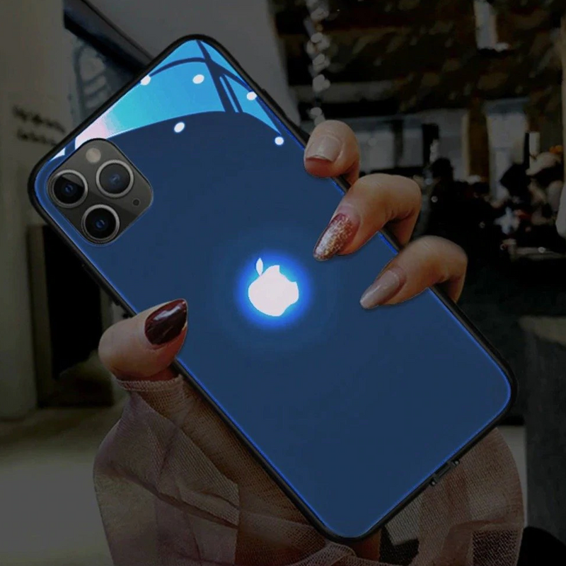 iPhone 11 Pro LED Logo Glass Back Case casemarts