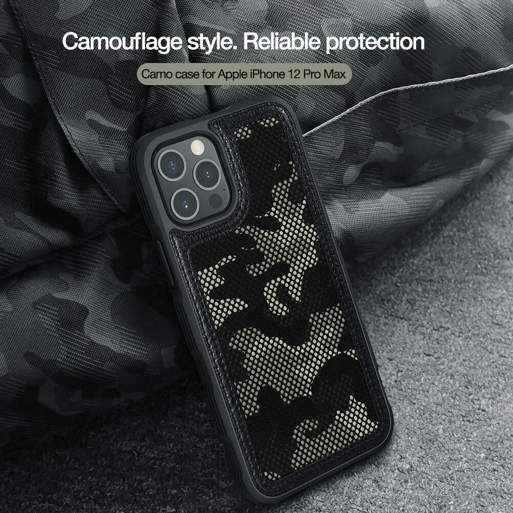 Nillkin ® iPhone 12 Pro Camouflage Pattern Cloth Case casemarts